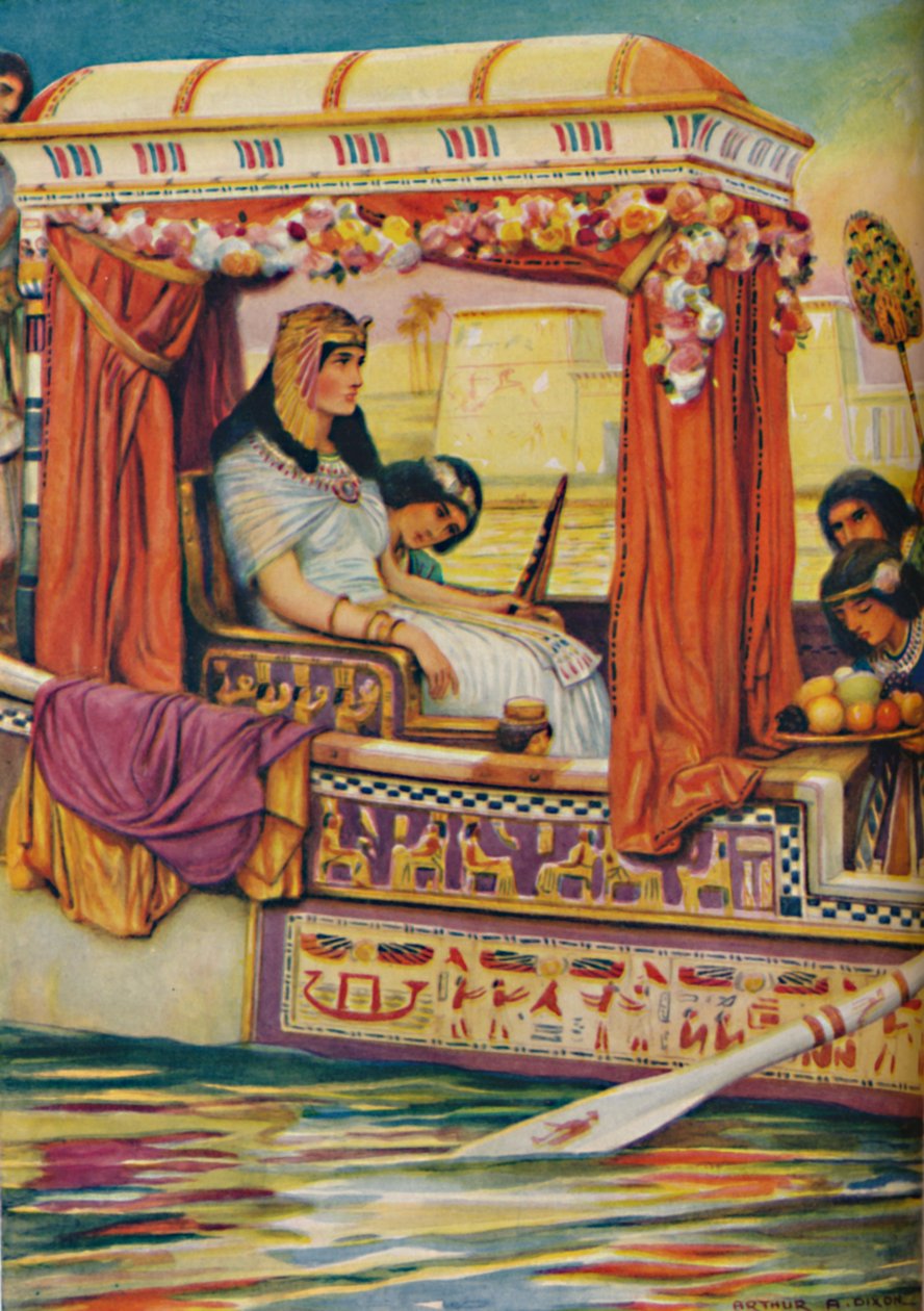 Kleopatra - Had ze Starého Nilu v Královské Galerii, c1925 od Arthur Percy Dixon