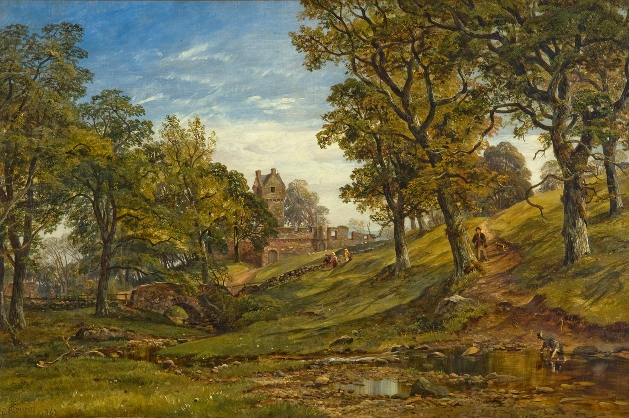 Mains Castle [Dundee] od Arthur Perigal