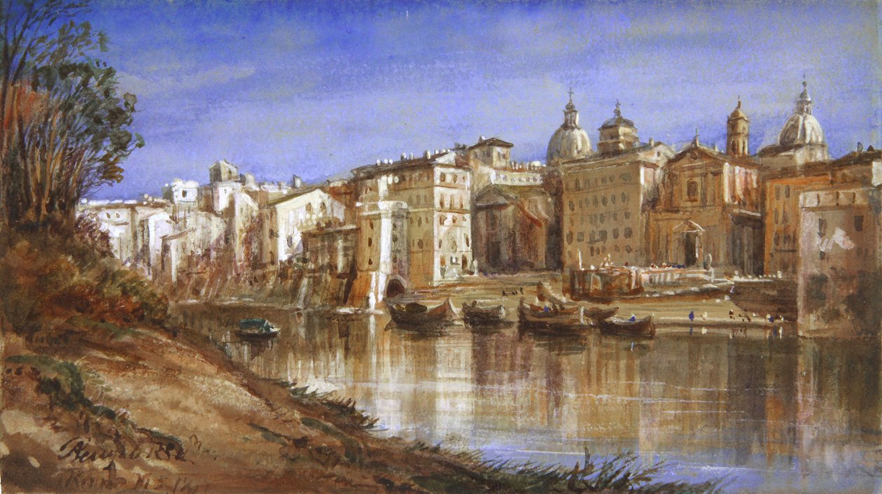 Břehy Tibery od Arthur Perigal