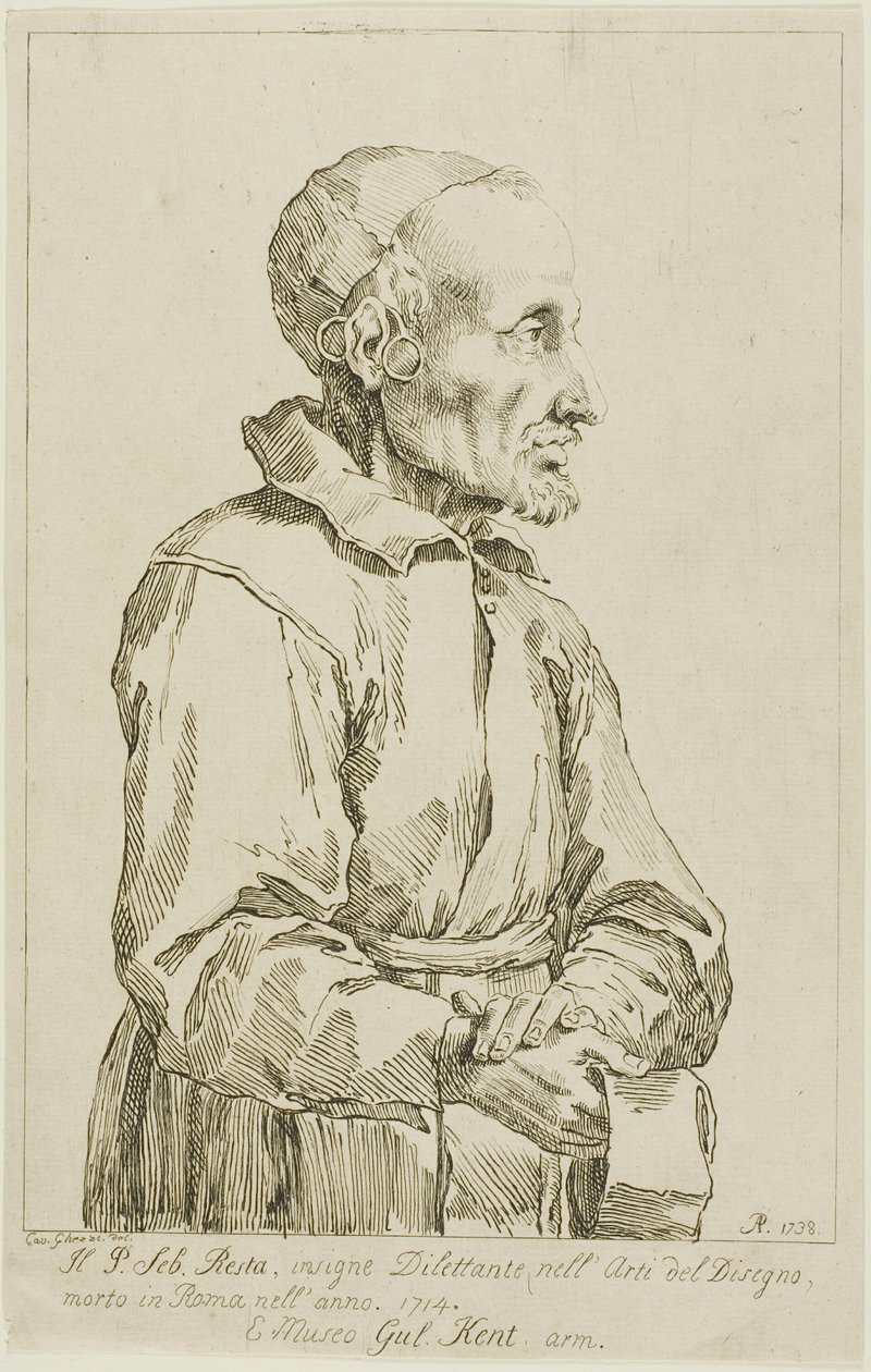 Portrét Sebastiano Resta od Arthur Pond