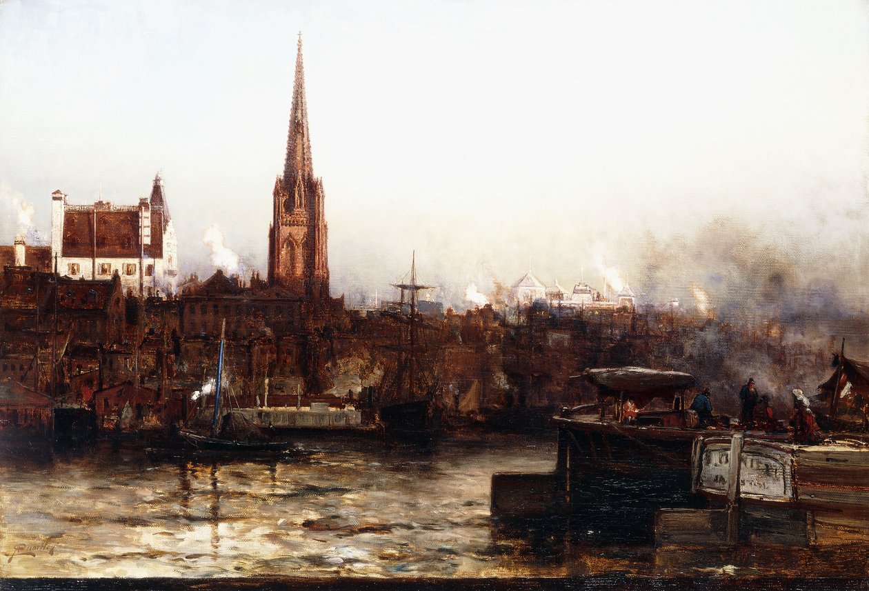 Trojice z řeky, 1880 od Arthur Quartley