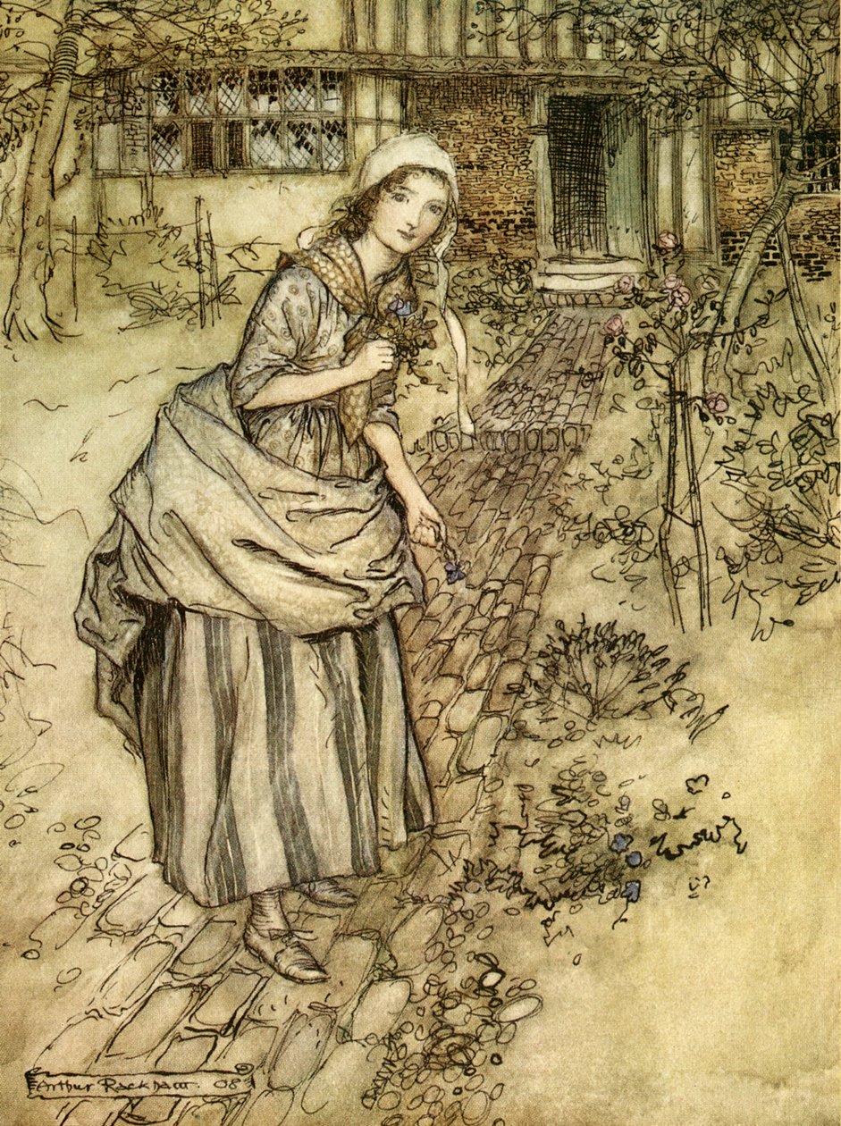 Sen noci svatojánské od Arthur Rackham