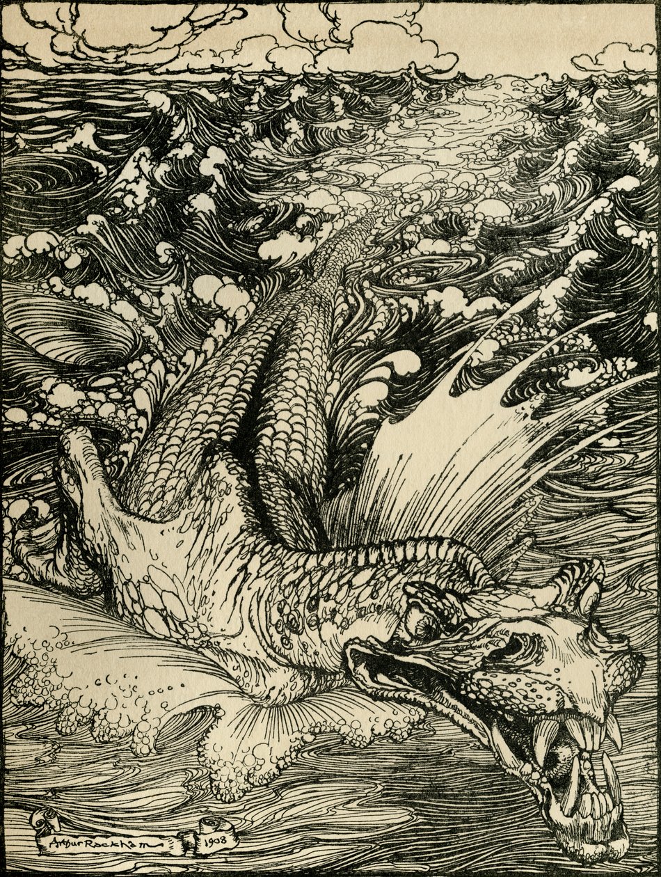 Sen noci svatojánské od Arthur Rackham