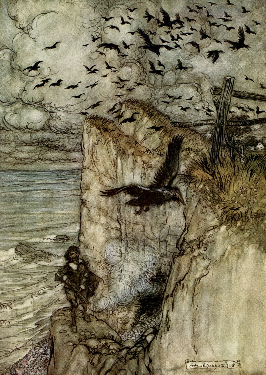 Sen noci svatojánské od Arthur Rackham