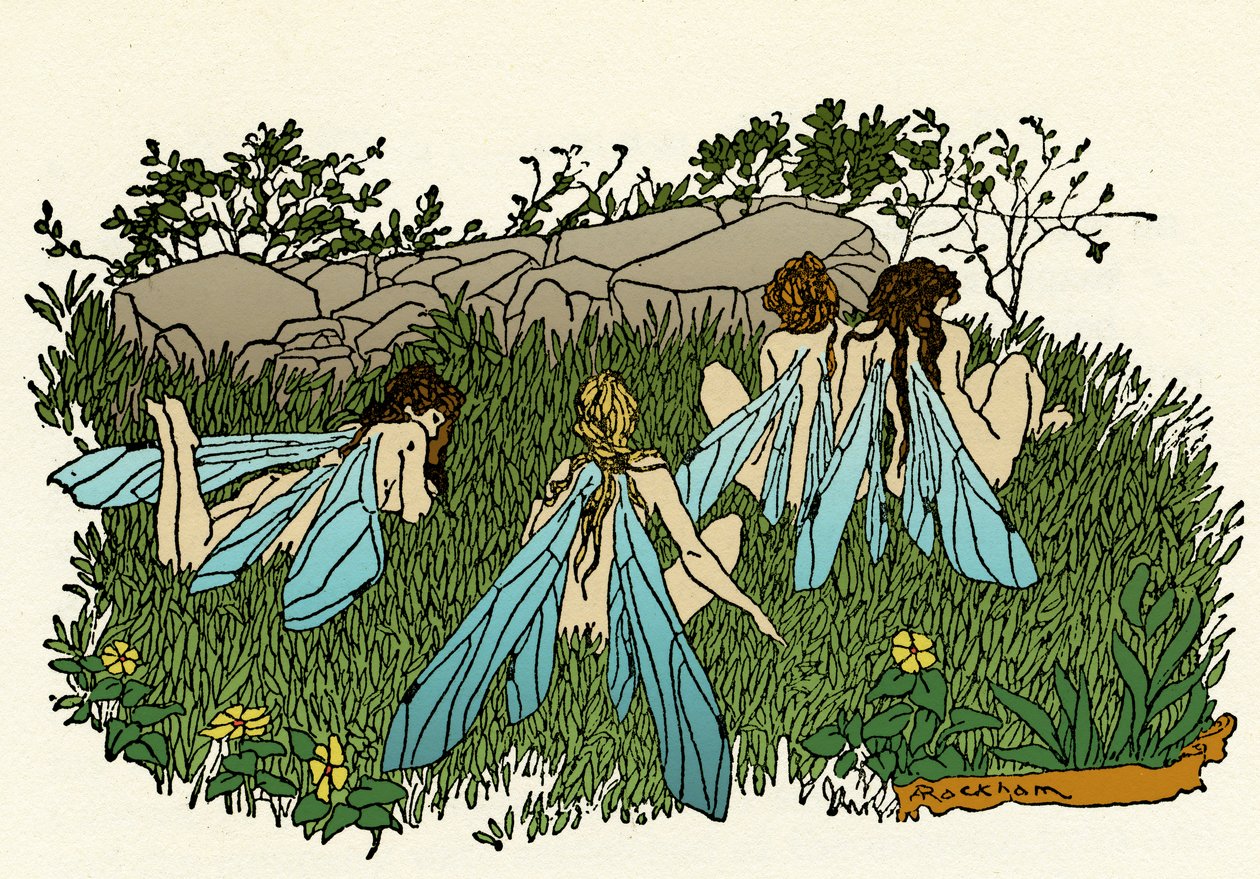 Sen noci svatojánské od Williama Shakespeara od Arthur Rackham