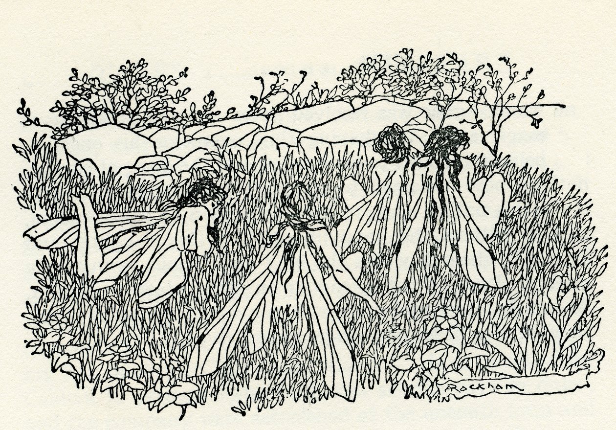 Sen noci svatojánské od Williama Shakespeara od Arthur Rackham