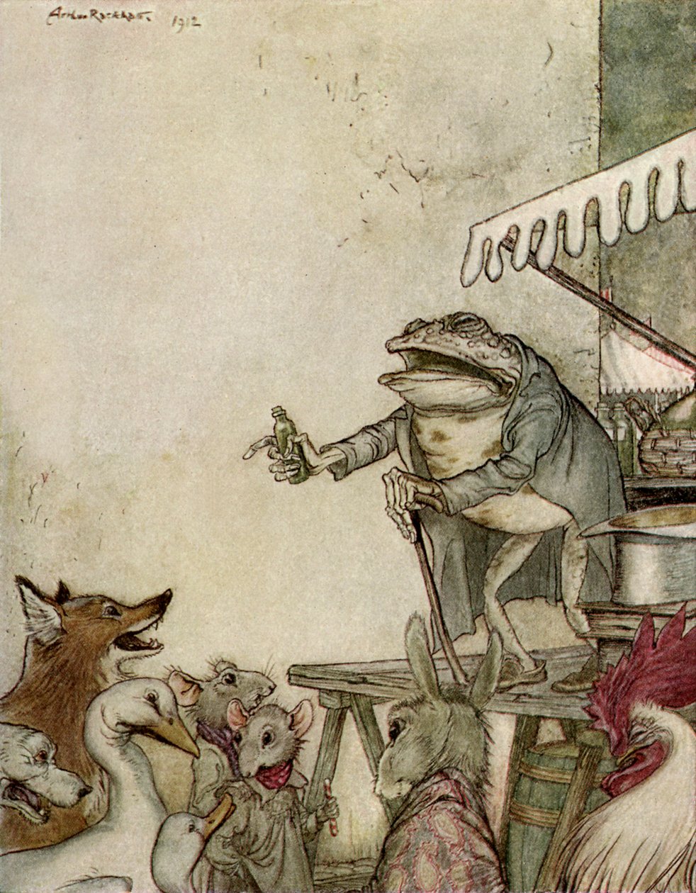 Ezopovy bajky od Arthur Rackham
