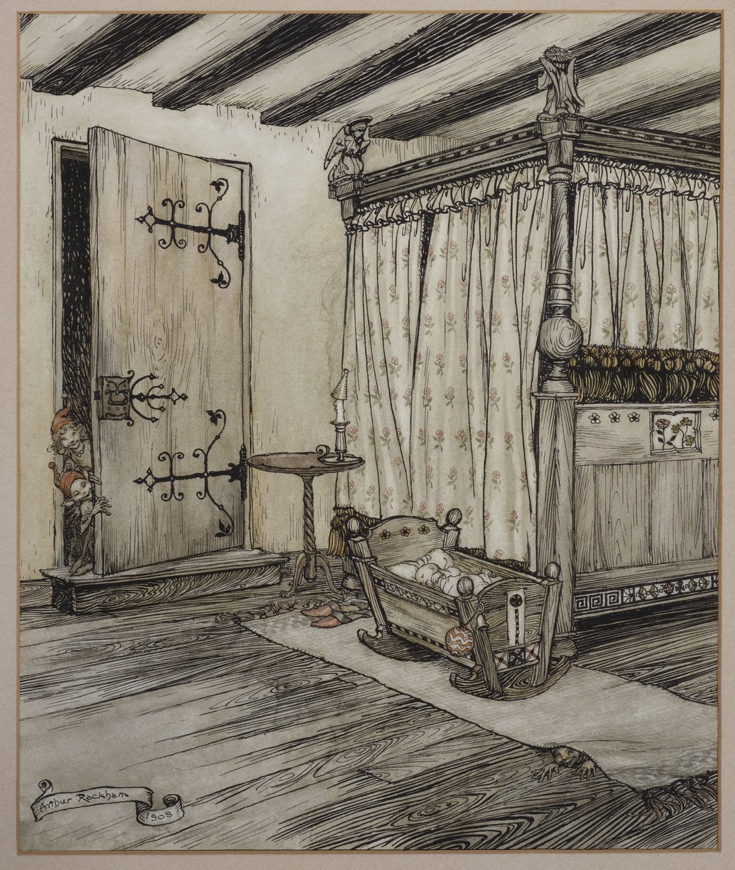 "...téměř pohádkový čas", 1908 od Arthur Rackham
