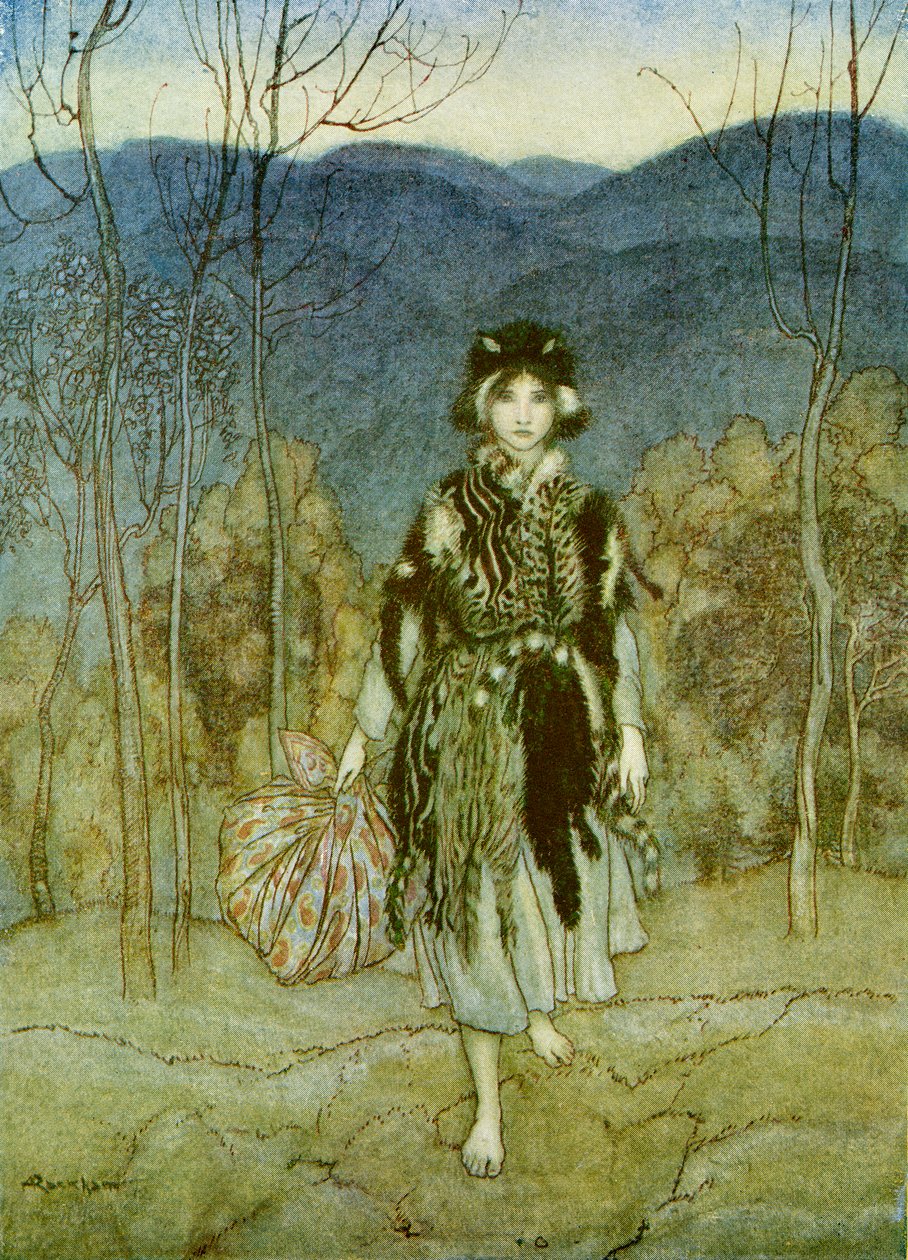 Kočičí kůže od Arthur Rackham