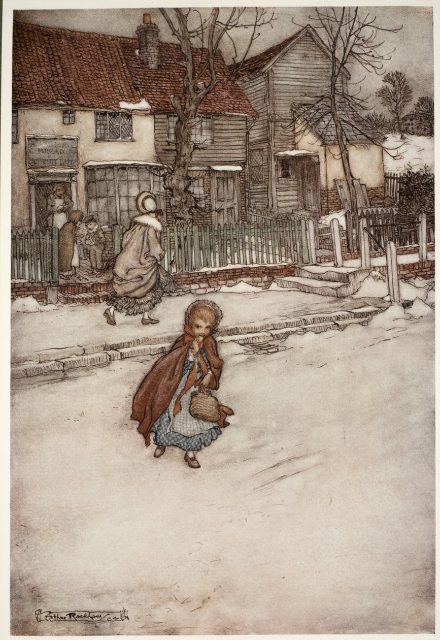 Někteří výrobci sušenek zašli tak daleko, že si jeho podobu vtiskli na své novoroční dorty: z Rip Van Winkle od Washington Irving, hospoda. 1910 od Arthur Rackham