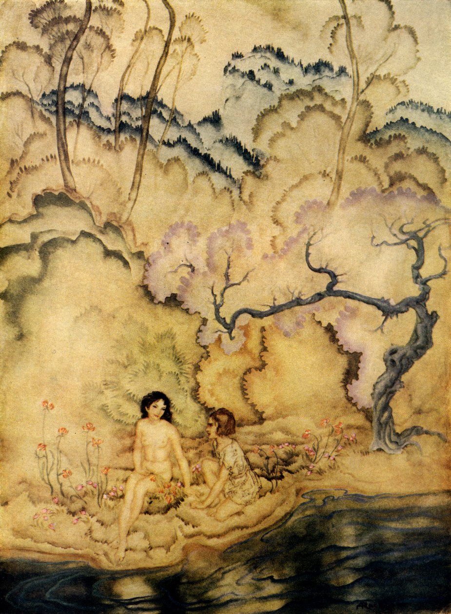 Eleonora od Edgara Allana Poea od Arthur Rackham