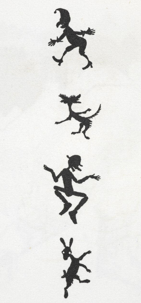 Elfové a psi od Arthur Rackham