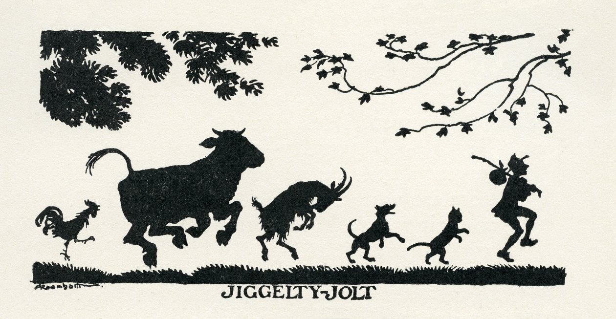 Jak se Jack vydal hledat své štěstí od Arthur Rackham