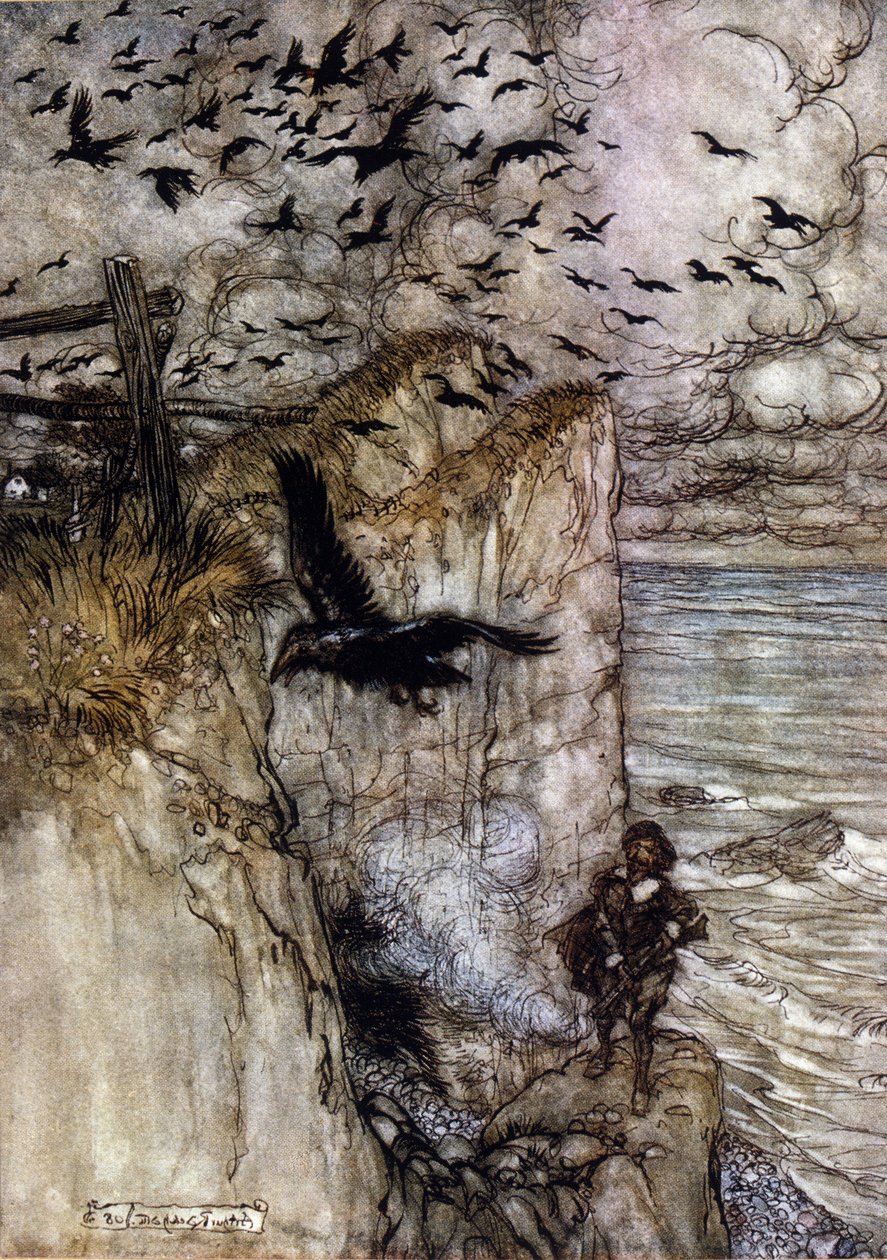 Ilustrace Arthur RACKHAM (1867-1939) pro Sen letní noci od Williama SHAKESPEARE od Arthur Rackham