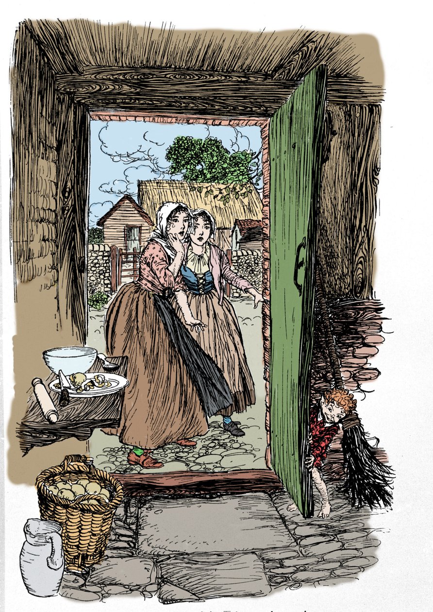 Ilustrace Arthur RACKHAM (1867-1939) pro Sen letní noci od Williama SHAKESPEARE od Arthur Rackham