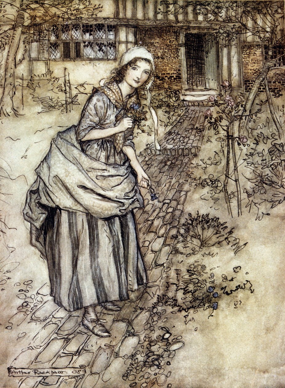Ilustrace Arthur RACKHAM (1867-1939) pro Sen letní noci od Williama SHAKESPEARE od Arthur Rackham