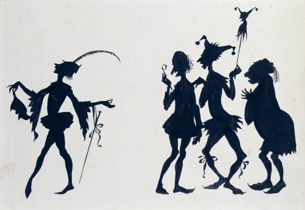Ilustrace ze Šípkové Růženky, vydání C.S. Evans, vydané v roce 1920 od Arthur Rackham