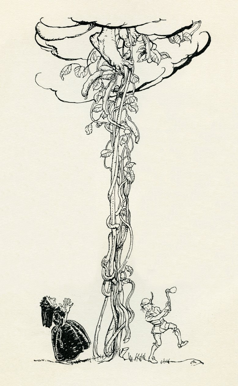 O kouzelné fazoli od Arthur Rackham