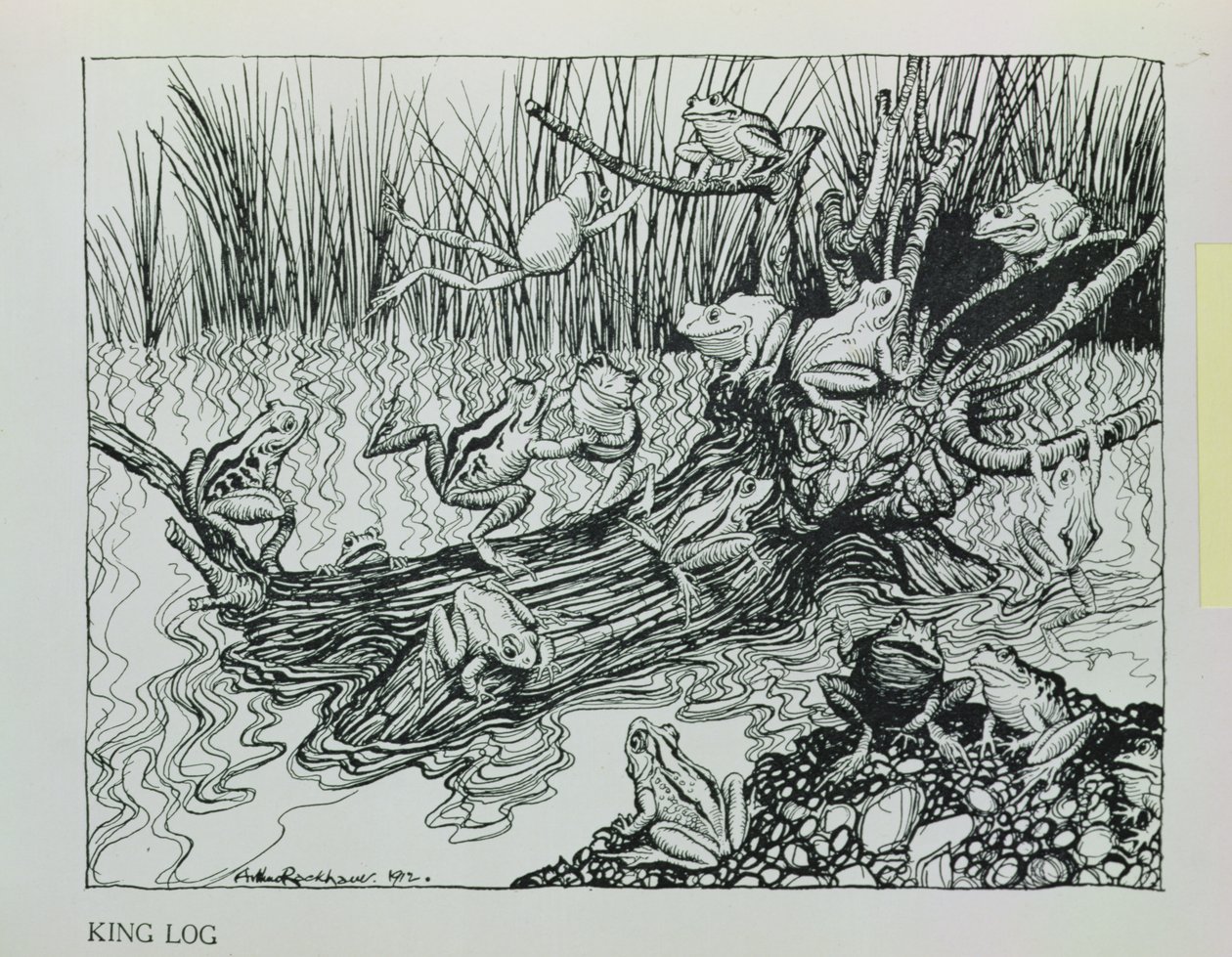King Log, ilustrace z 