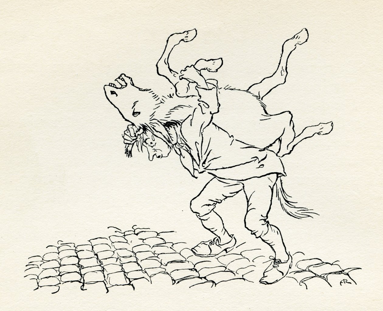 Líný Jack od Arthur Rackham