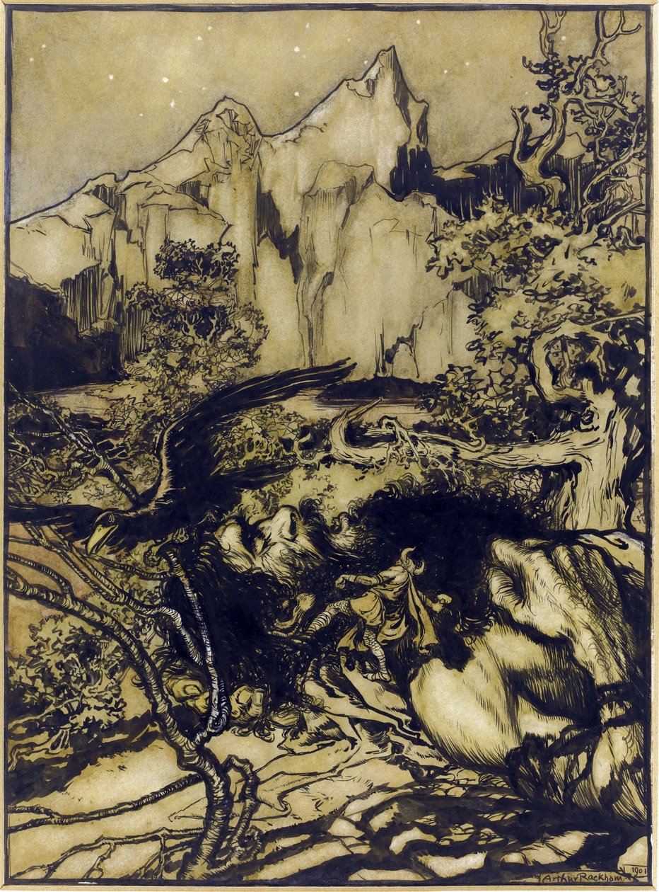 Závěsný od Arthur Rackham
