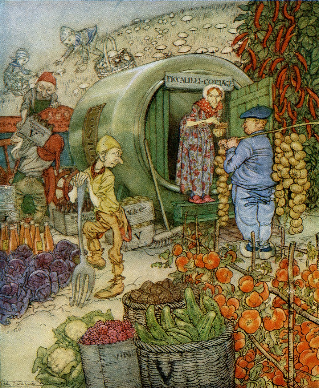 Pan a paní Vinegarovi od Arthur Rackham