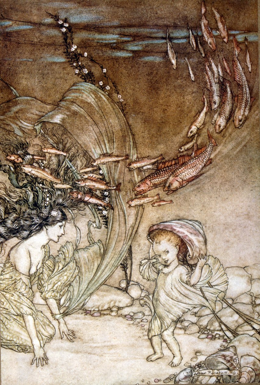 Ondine od Arthur Rackham