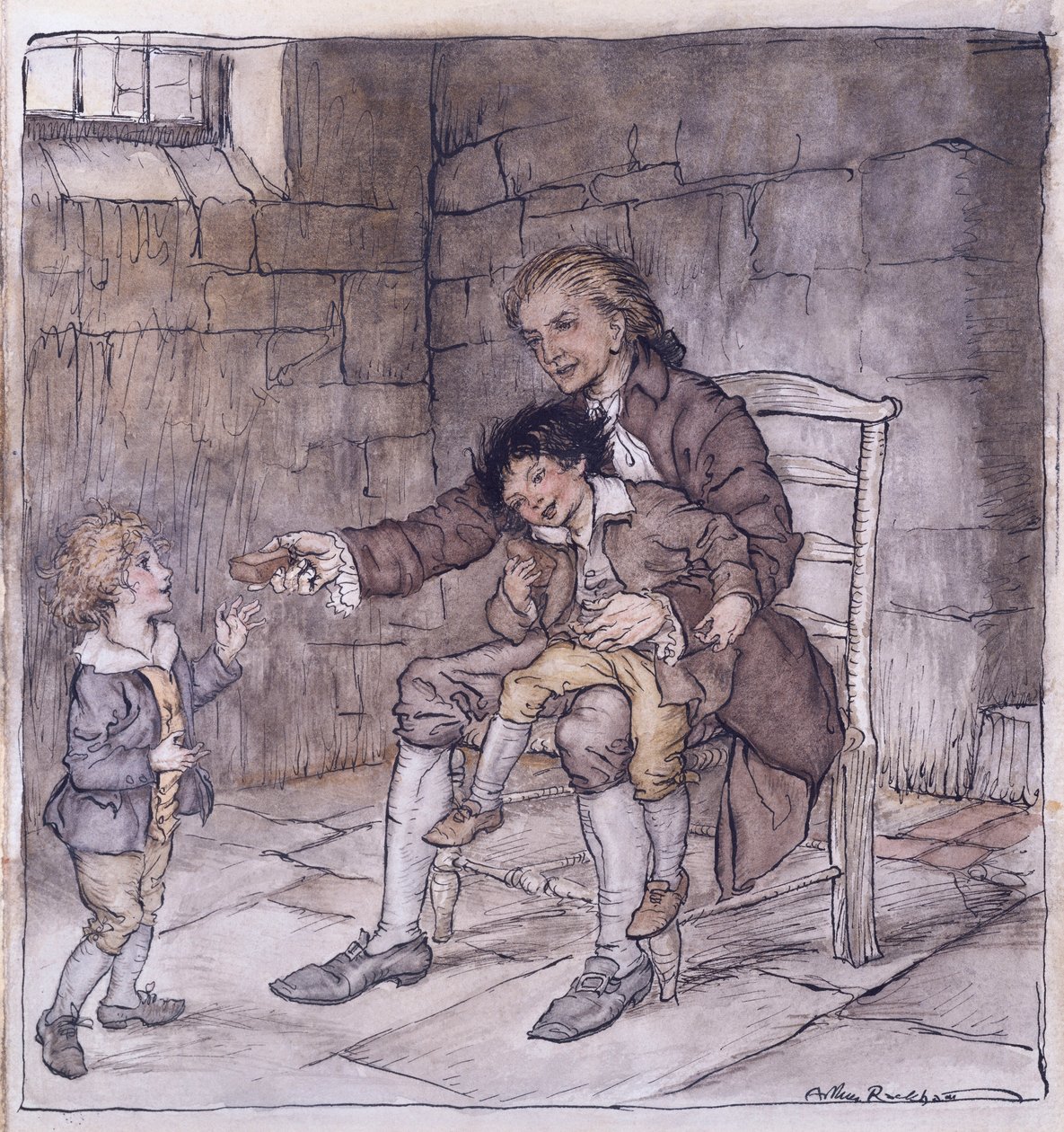 Sir William Thornhill od Arthur Rackham