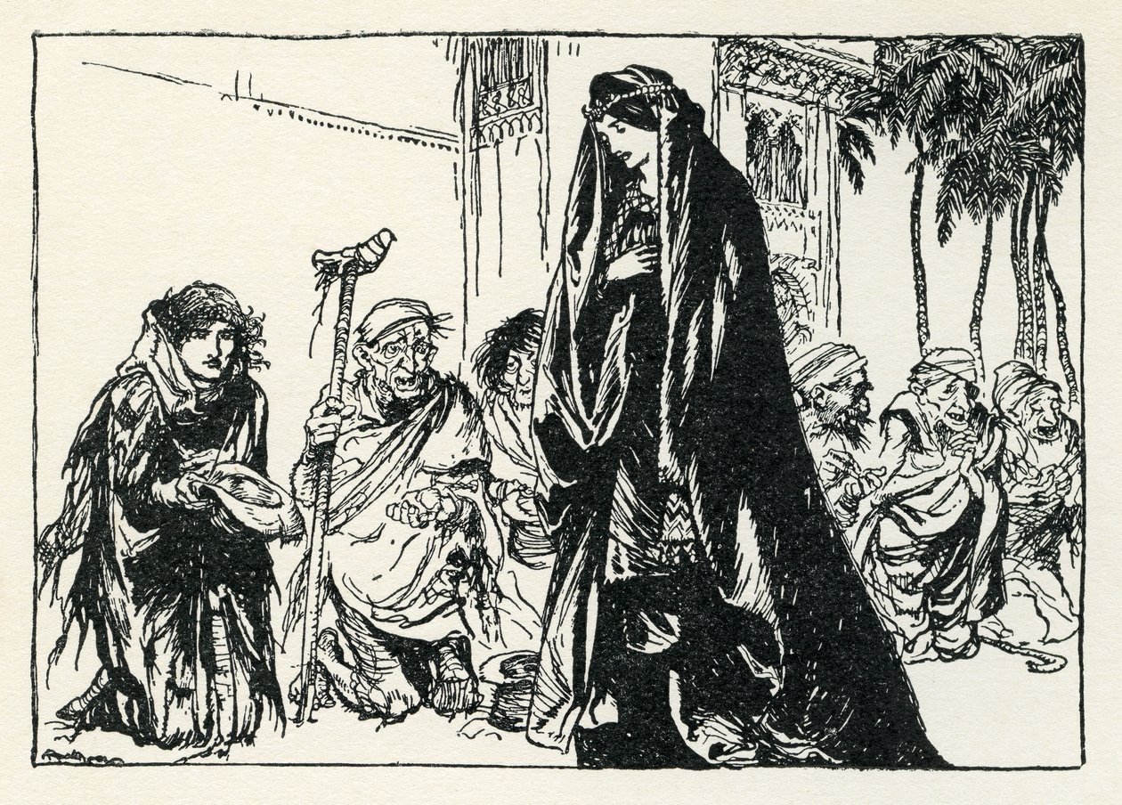 Svatý Jiří z Merrie Anglie od Arthur Rackham