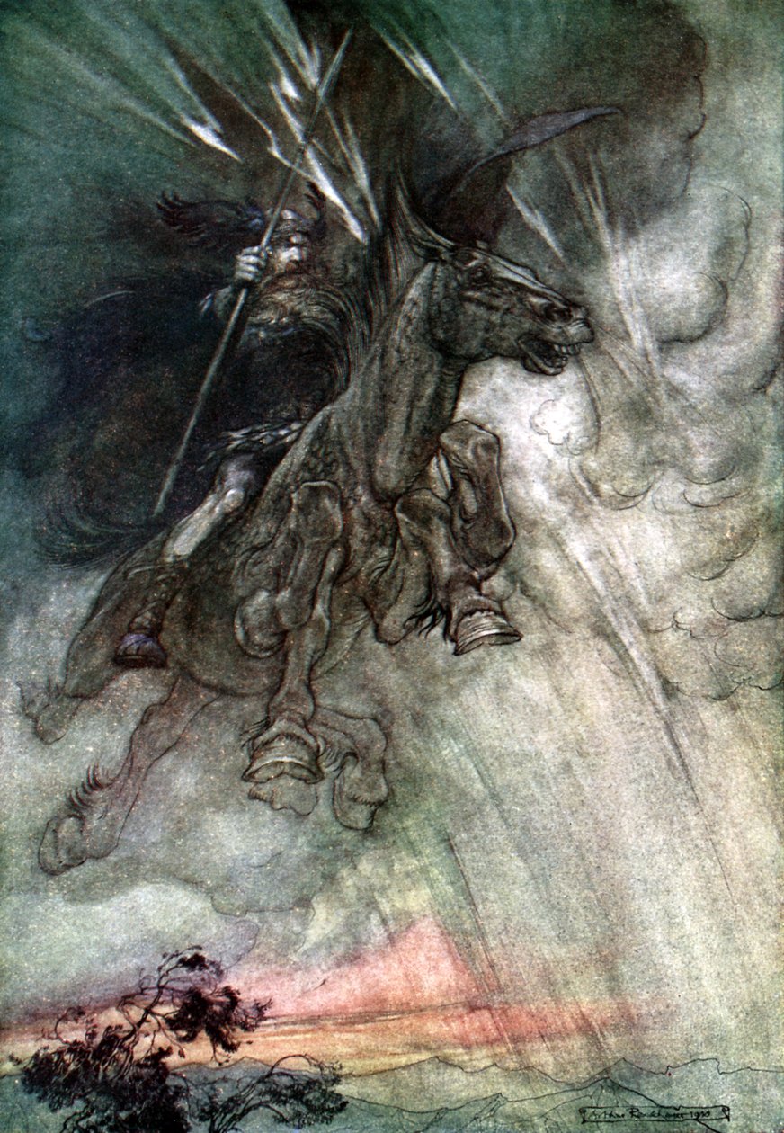 Rhinegold Das Rheingold od Arthur Rackham