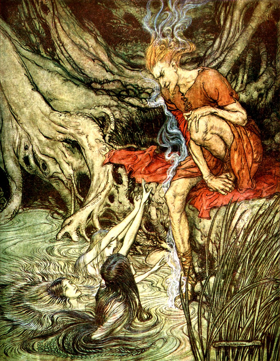 Rhinegold Das Rheingold od Arthur Rackham