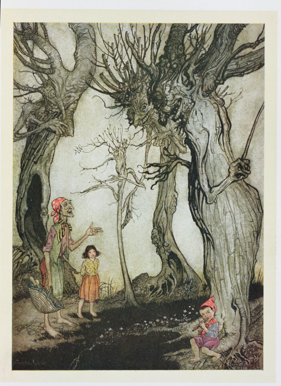 The Trees and the Axe, ilustrace z 