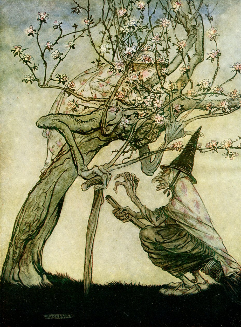 Dvě sestry od Arthur Rackham