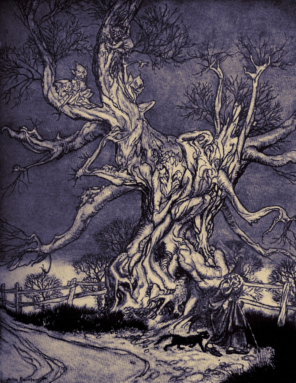 Legenda o Sleepy Hollow od Arthur Rackham