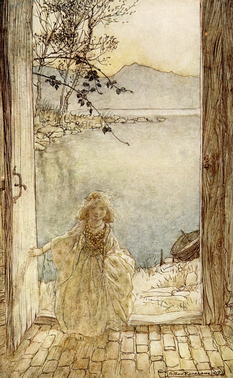Undine od Friedricha de la Motte Fouqué od Arthur Rackham