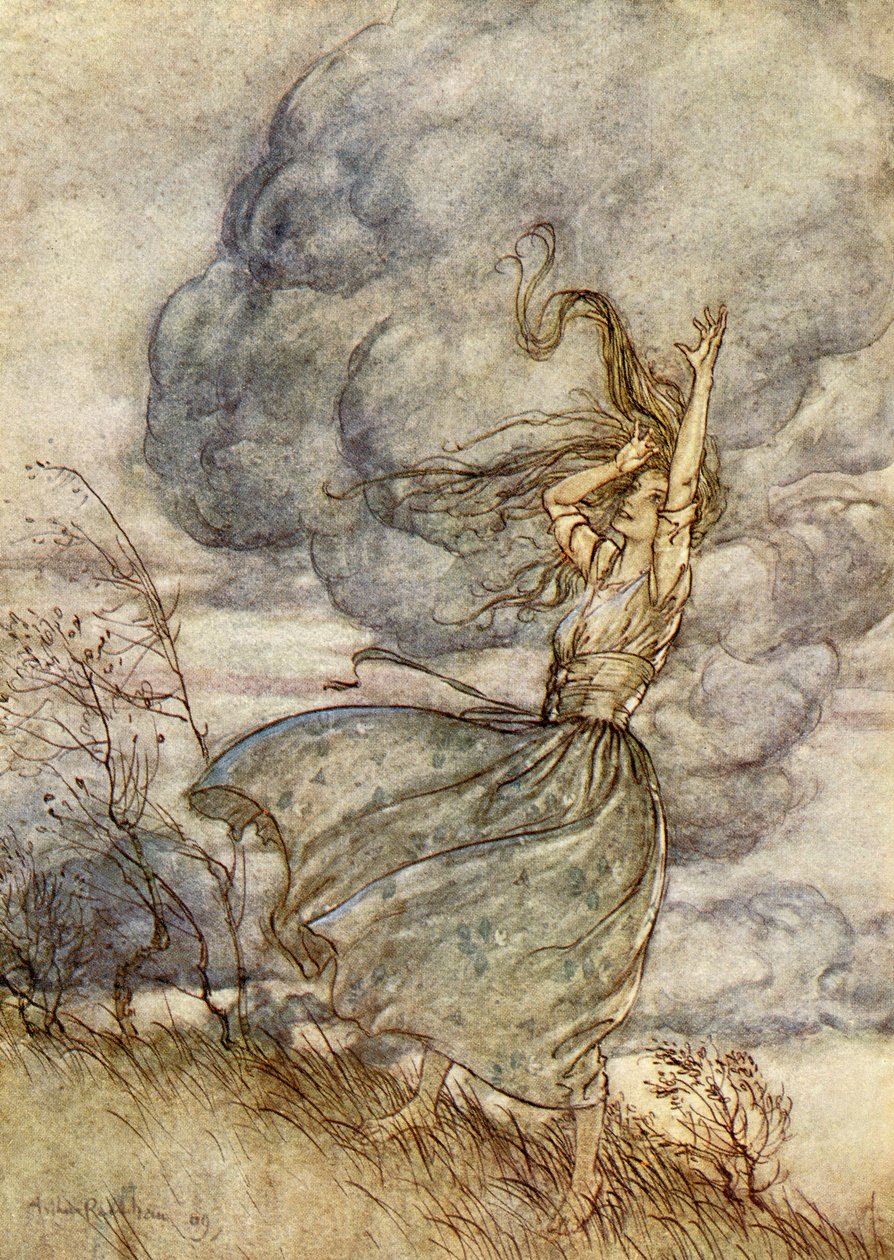 Undine od Friedricha de la Motte Fouqué od Arthur Rackham