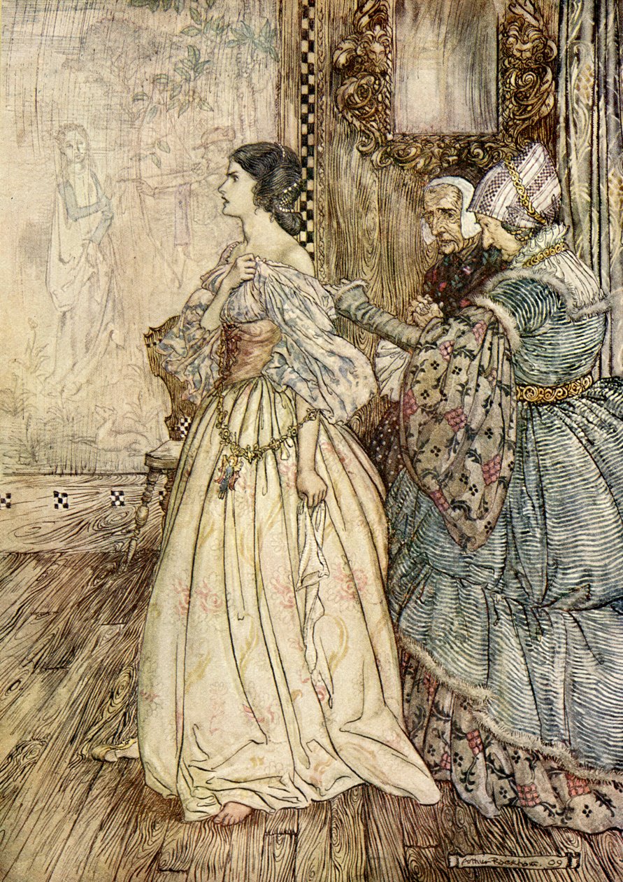 Undine od Friedricha de la Motte Fouqué od Arthur Rackham