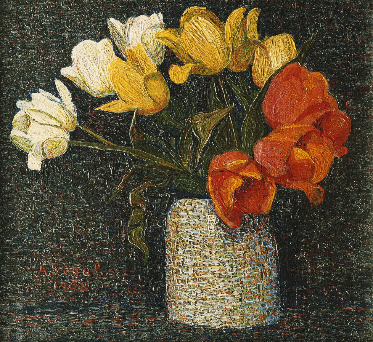 tulipán; tulipány od Arthur Segal