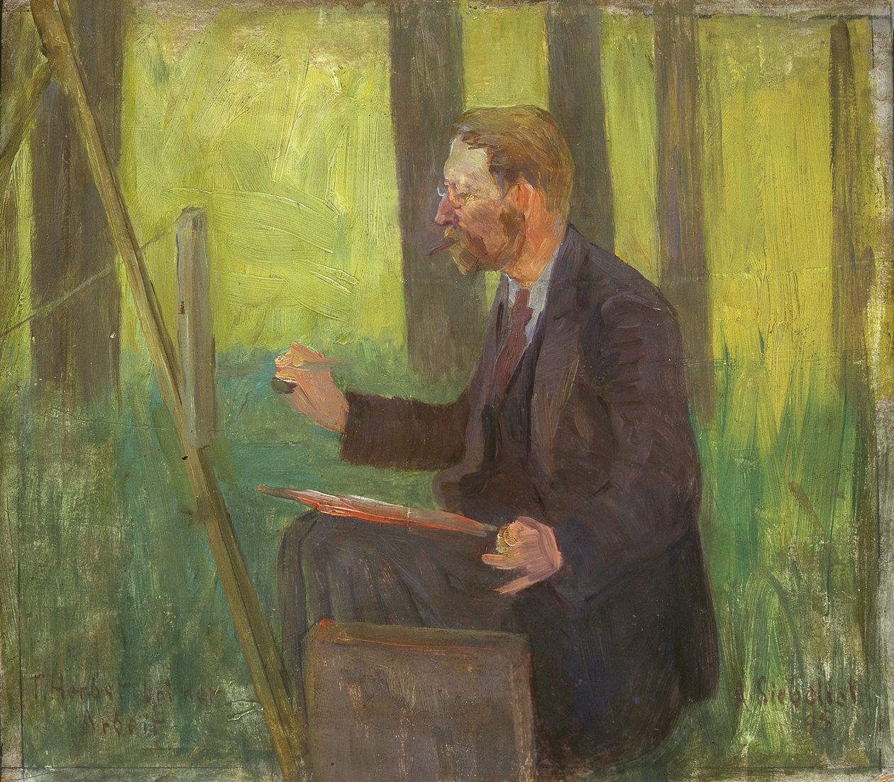 Thomas Herbst (1848-1915) v práci od Arthur Siebelist