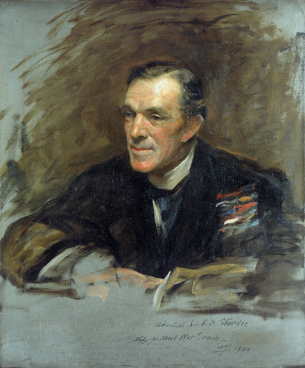 Portrét admirála flotily sira Fredericka Dovetona Sturdeeho od Arthur Stockdale Cope