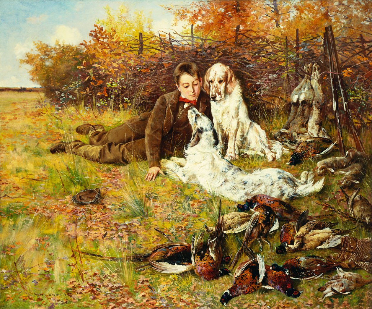Konec natáčení dne od Arthur Wardle