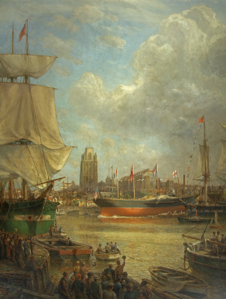 Zahájení Great Western v roce 1837 od Arthur Wilde Parsons