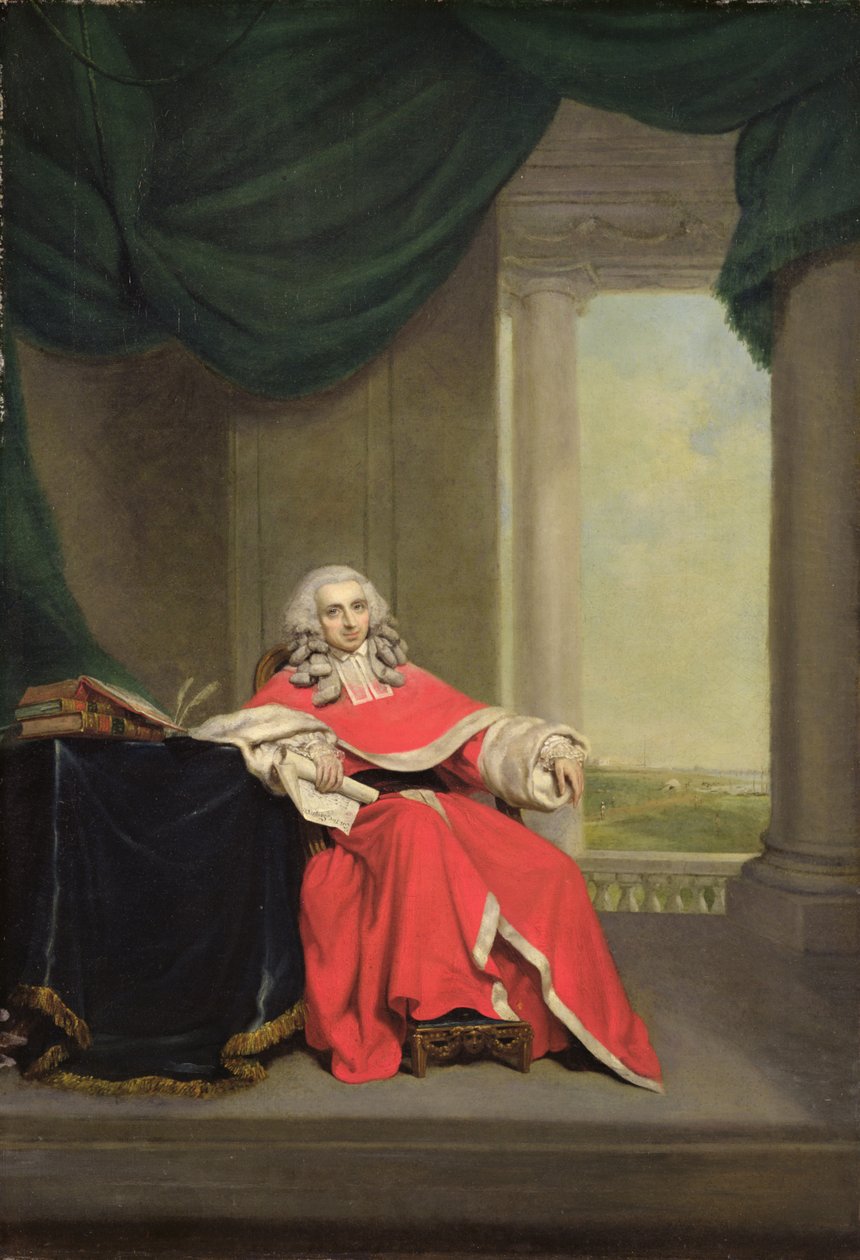 Sir Robert Chambers, kolem roku 1789 (olej na plátně) od Arthur William Devis