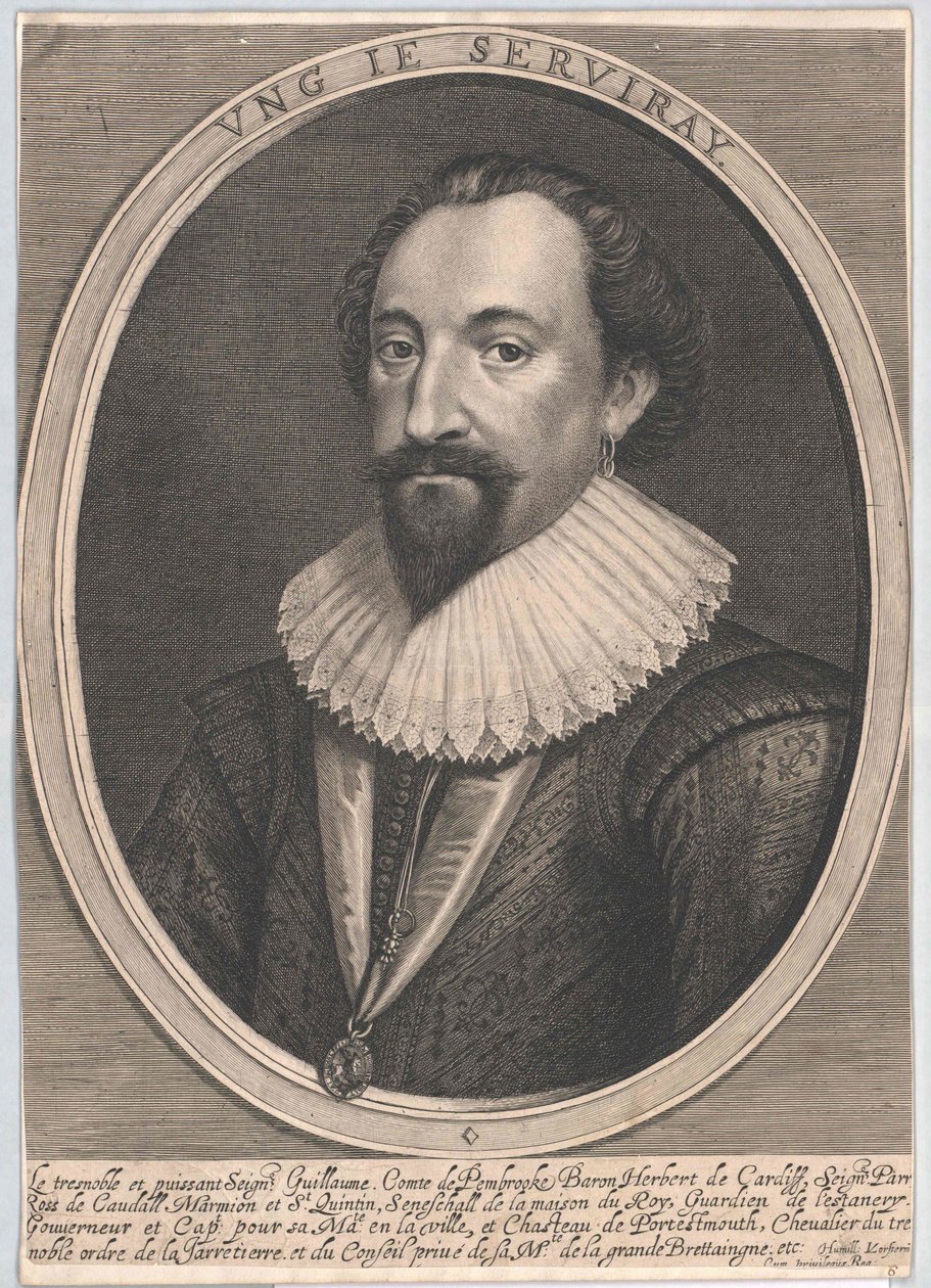 3. hrabě z Pembroke Herbert od Artist Unknown