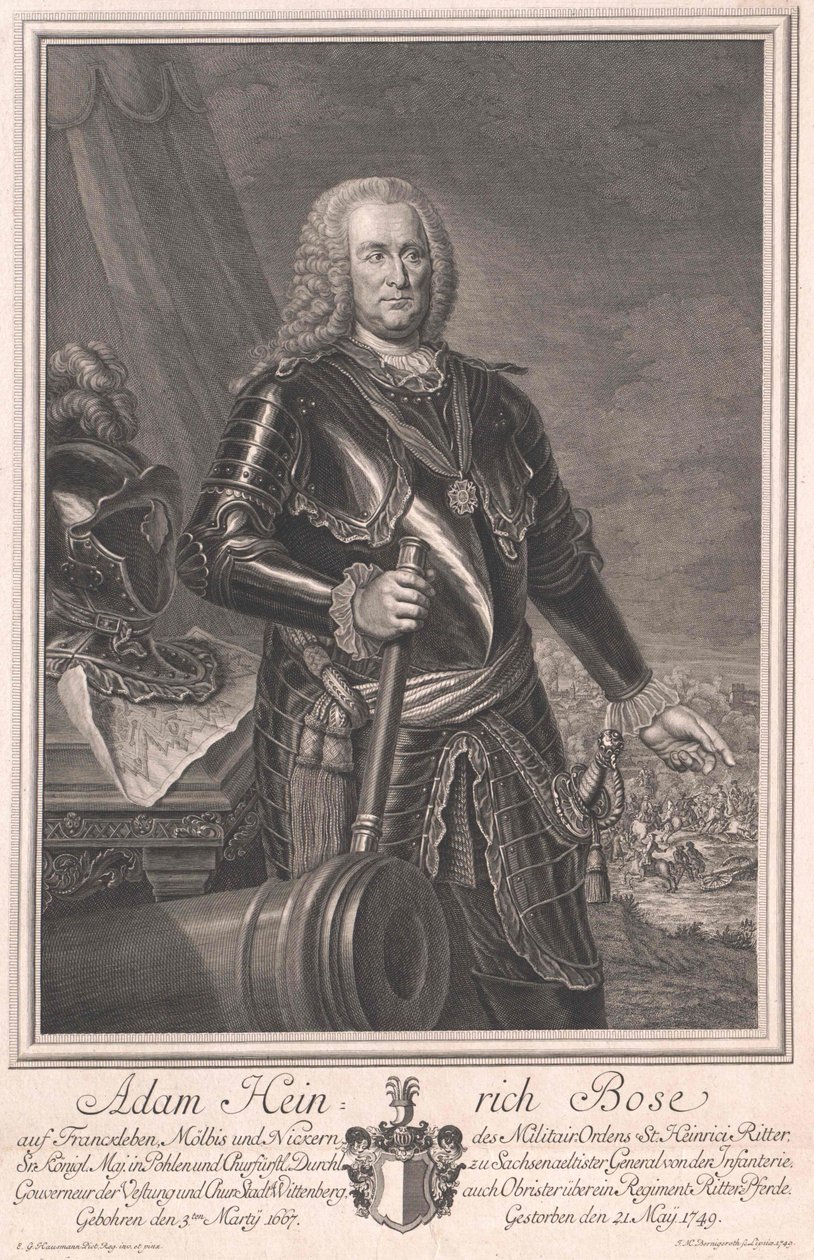 Adam Henry Bose od Artist Unknown
