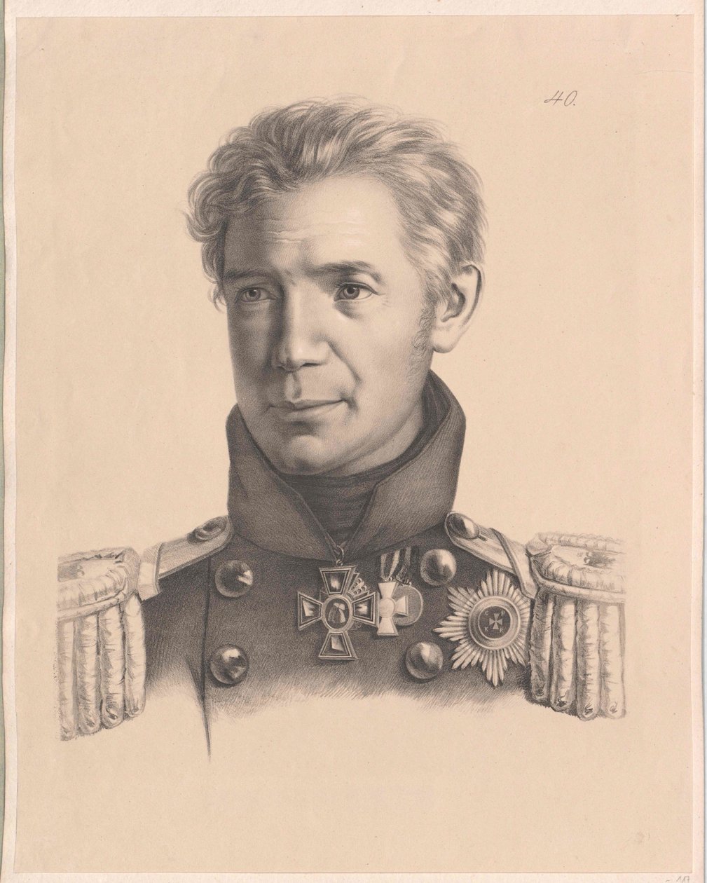Adam Johann von Krusenstern od Artist Unknown