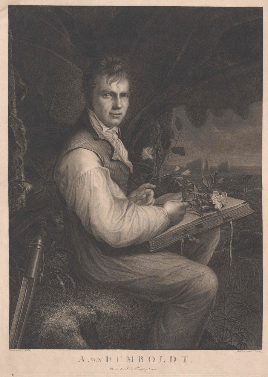 Alexander baron von Humboldt od Artist Unknown