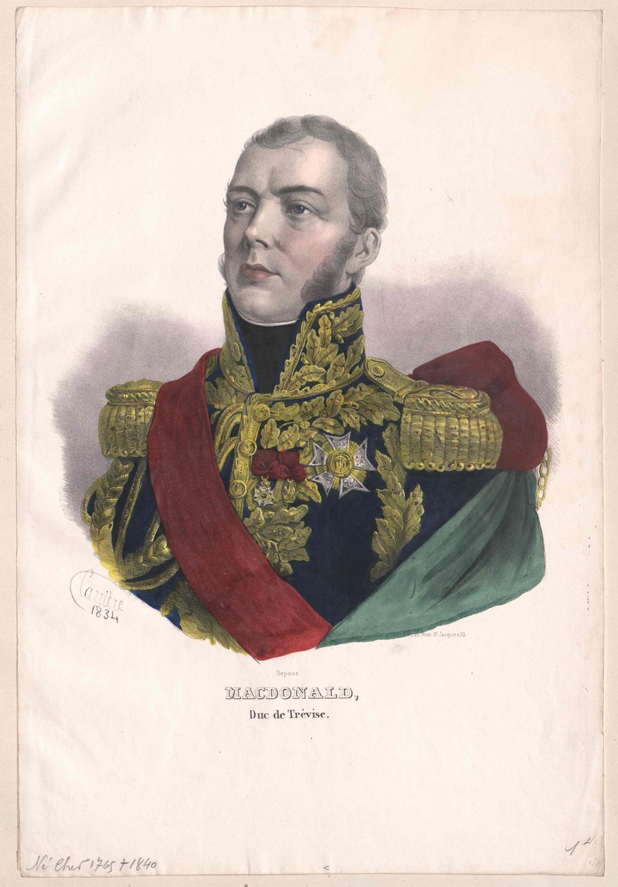Alexandre MacDonald (tisk) od Artist Unknown