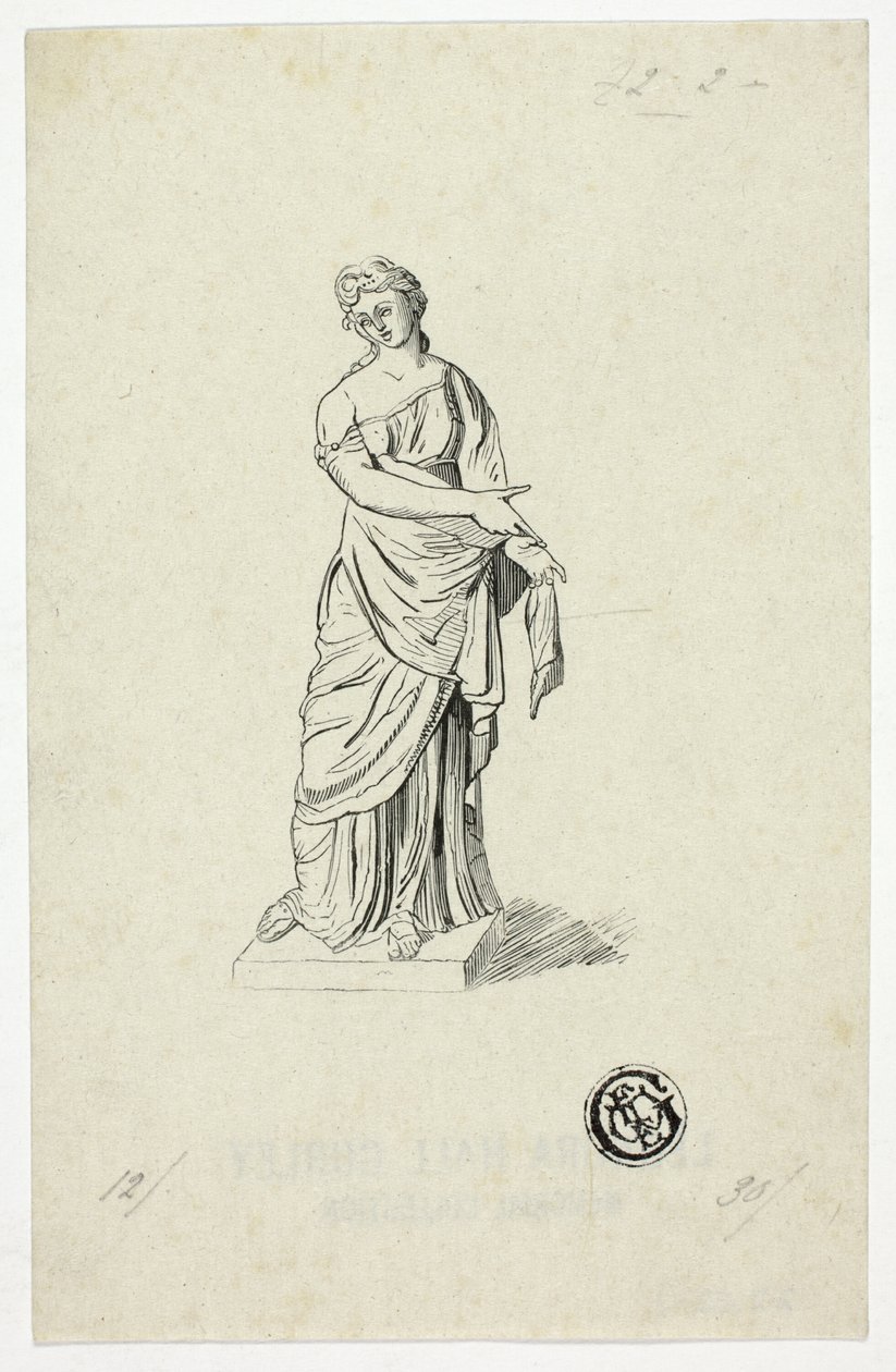 Alegorická postava (socha) od Artist Unknown