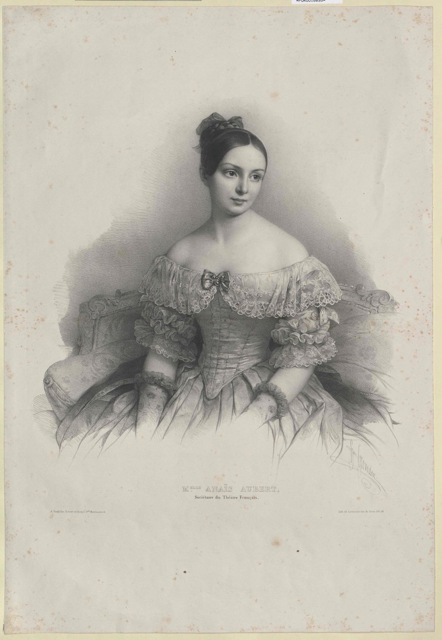 Anais Pauline Natalie Aubert od Artist Unknown